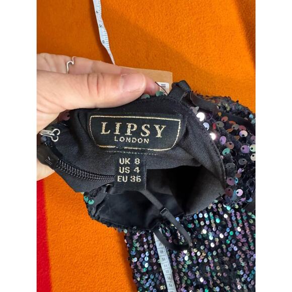 Lipsy London Midi Sequin Dress - EU 36 - Picture 5 of 8